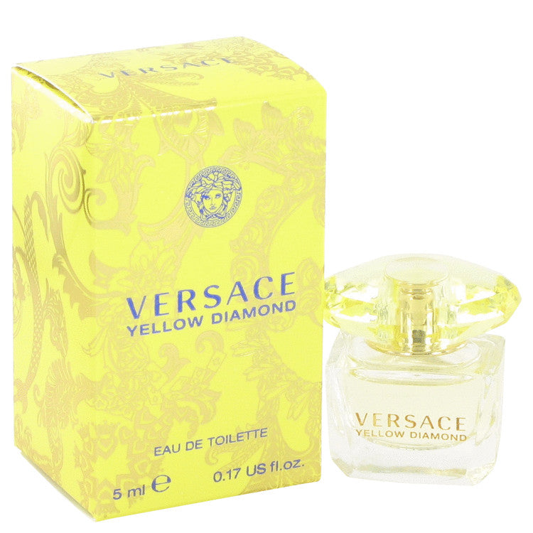 Versace Yellow Diamond by Versace Mini EDT .17 oz for Women Default Title Beauty & Fragrance - Tophatter Daily Deals