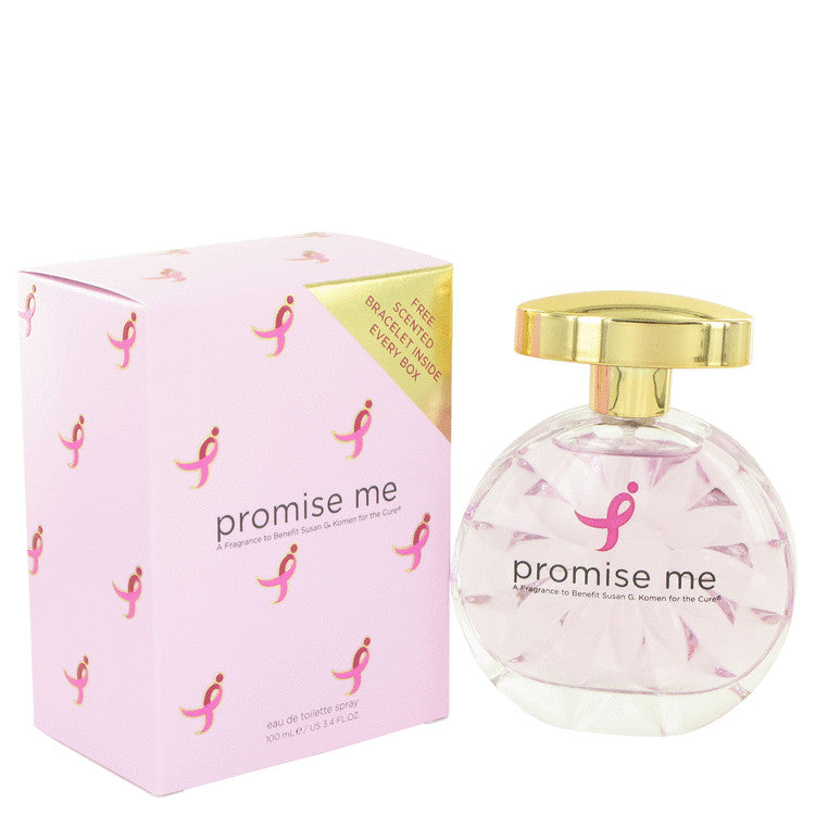 Promise Me by Susan G Komen For The Cure Eau De Toilette Spray 3.4 oz for Women Default Title Beauty & Fragrance - Tophatter Daily Deals