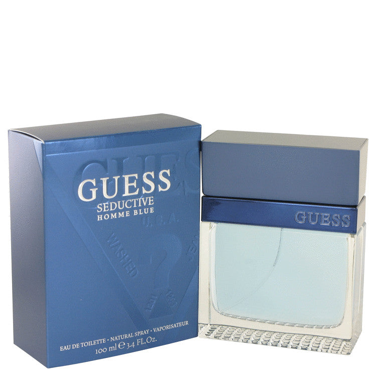 Guess Seductive Homme Blue by Guess Eau De Toilette Spray 3.4 oz for Men Default Title Beauty & Fragrance - Tophatter Daily Deals