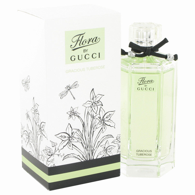 Flora Gracious Tuberose by Gucci Eau De Toilette Spray 3.3 oz for Women Default Title Beauty & Fragrance - Tophatter Daily Deals