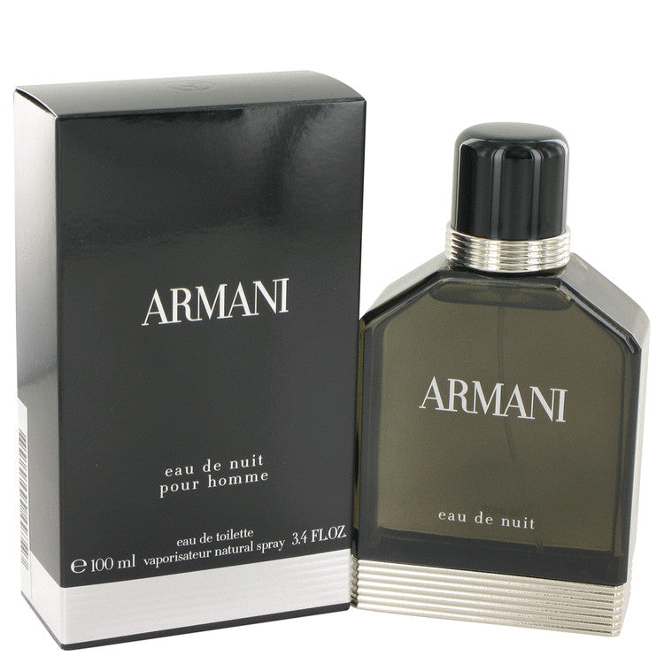 Armani Eau De Nuit by Giorgio Armani Eau De Toilette Spray 3.4 oz for Men Default Title Beauty & Fragrance - Tophatter Daily Deals