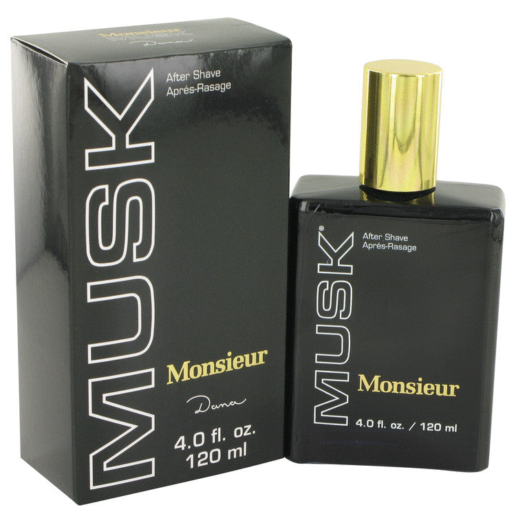 MONSIEUR MUSK by Dana After Shave 4 oz for Men Default Title Beauty & Fragrance - Tophatter Daily Deals