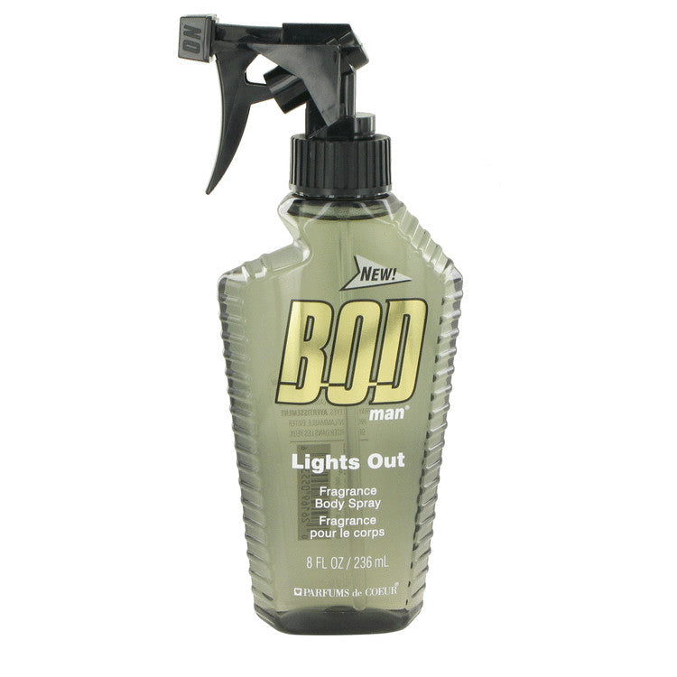 Bod Man Lights Out by Parfums De Coeur Body Spray 8 oz for Men Default Title Beauty & Fragrance - Tophatter Daily Deals