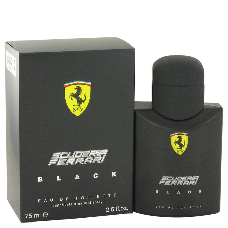 Ferrari Scuderia Black by Ferrari Eau De Toilette Spray 2.5 oz for Men Default Title Beauty & Fragrance - Tophatter Daily Deals