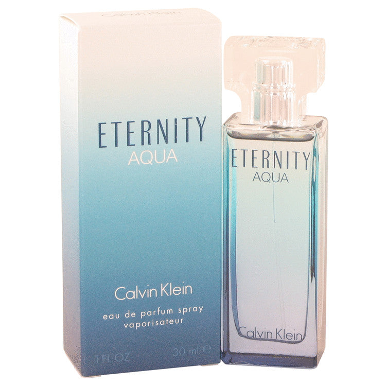 Eternity Aqua by Calvin Klein Eau De Parfum Spray 1 oz for Women Default Title Beauty & Fragrance - Tophatter Daily Deals