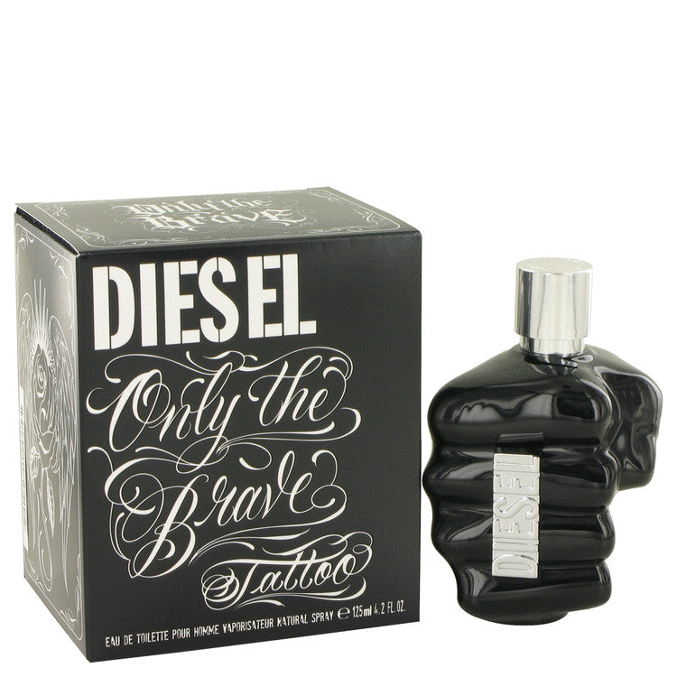 Only The Brave Tattoo by Diesel Eau De Toilette Spray 4.2 oz for Men Default Title Beauty & Fragrance - Tophatter Daily Deals