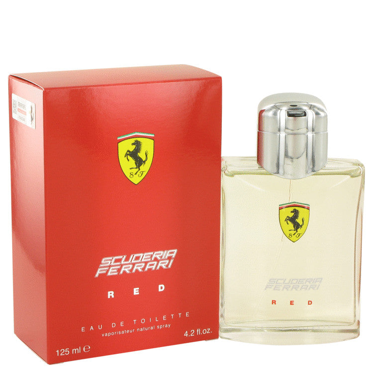 Ferrari Scuderia Red by Ferrari Eau De Toilette Spray 4.2 oz for Men Default Title Beauty & Fragrance - Tophatter Daily Deals