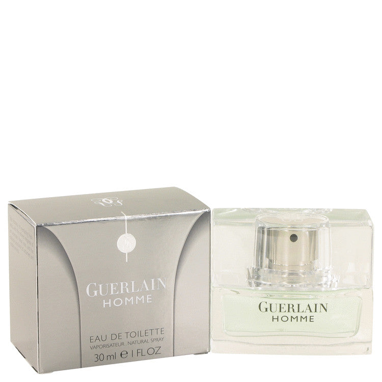 Guerlain Homme by Guerlain Eau De Toilette Spray 1 oz for Men Default Title Beauty & Fragrance - Tophatter Daily Deals