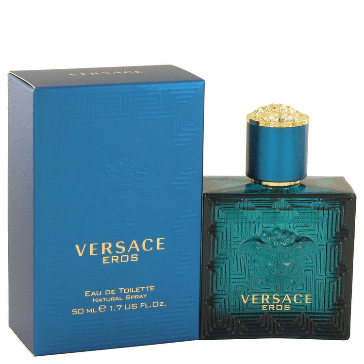 Versace Eros by Versace Eau De Toilette Spray 1.7 oz for Men Default Title Beauty & Fragrance - Tophatter Daily Deals