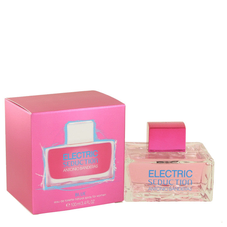 Electric Seduction Blue by Antonio Banderas Eau De Toilette Spray 3.4 oz for Women Default Title Beauty & Fragrance - Tophatter Daily Deals