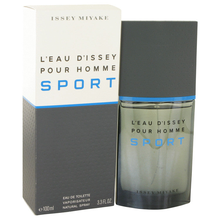 L'eau D'Issey Pour Homme Sport by Issey Miyake Eau De Toilette Spray 3.4 oz for Men Default Title Beauty & Fragrance - Tophatter Daily Deals