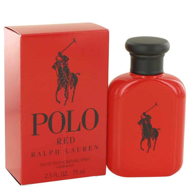 Polo Red by Ralph Lauren Eau De Toilette Spray 2.5 oz for Men Default Title Beauty & Fragrance - Tophatter Daily Deals