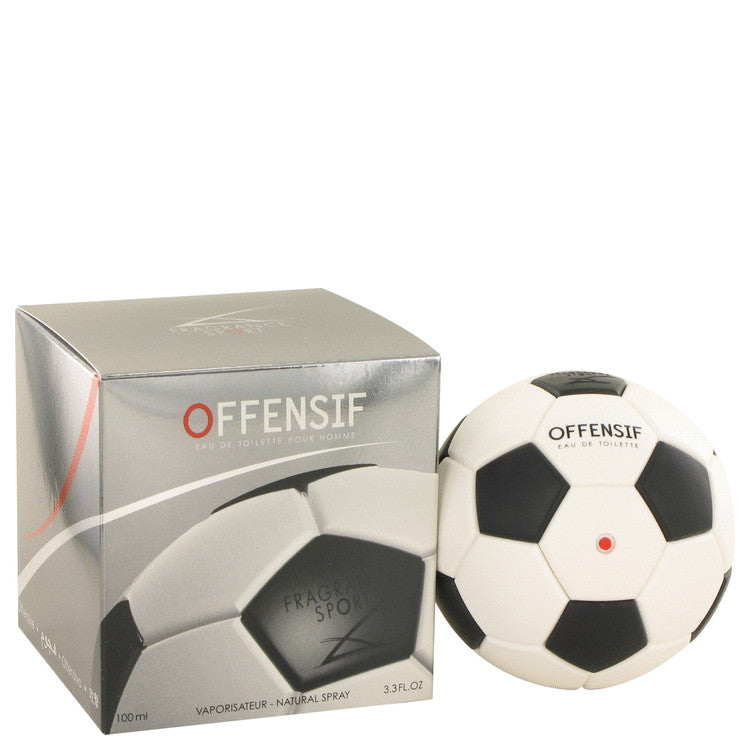 Offensif Soccer by Fragrance Sport Eau De Toilette Spray 3.3 oz for Men Default Title Beauty & Fragrance - Tophatter Daily Deals