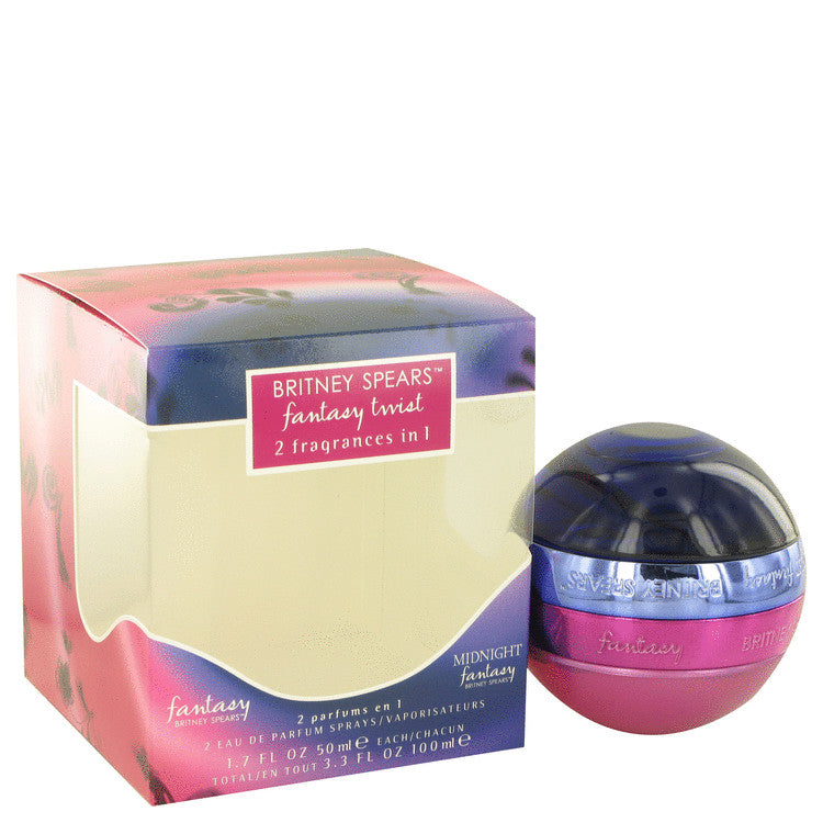 Fantasy Midnight by Britney Spears One of each Fantasy and Fantasy Midnight 1.7 oz each Inside a Special Twist Off Bottle 3.4 oz for Women Default Title Beauty & Fragrance - Tophatter Daily Deals