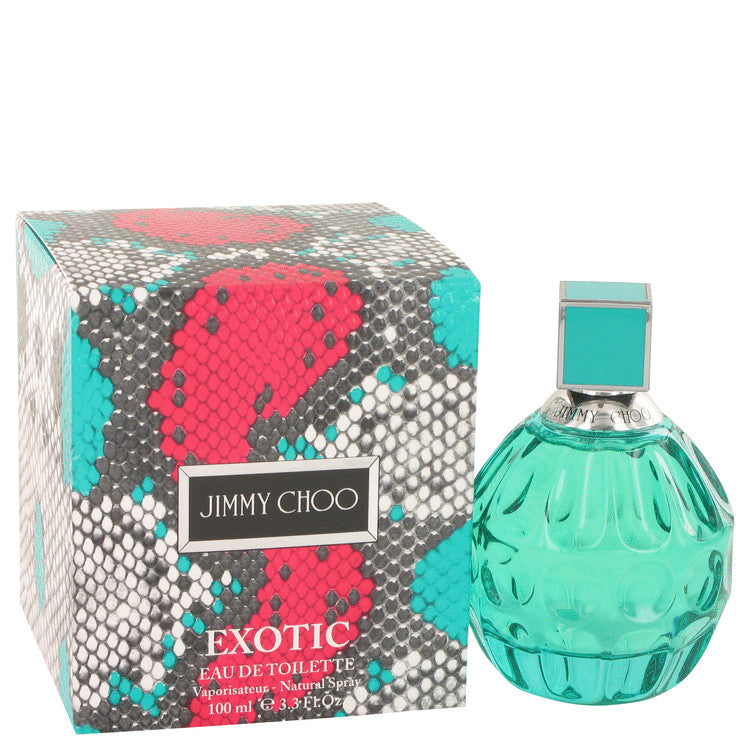 Jimmy Choo Exotic by Jimmy Choo Eau De Toilette Spray (2013) 3.3 oz for Women Default Title Beauty & Fragrance - Tophatter Daily Deals