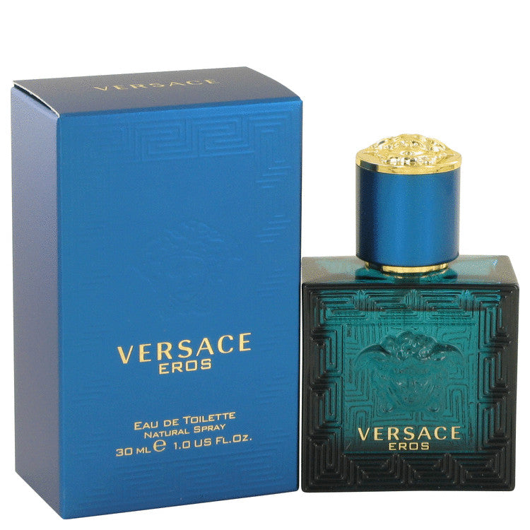 Versace Eros by Versace Eau De Toilette Spray 1 oz for Men Default Title Beauty & Fragrance - Tophatter Daily Deals