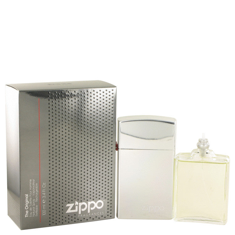 Zippo Original by Zippo Eau De Toilette Spray Refillable 3.4 oz for Men Default Title Beauty & Fragrance - Tophatter Daily Deals
