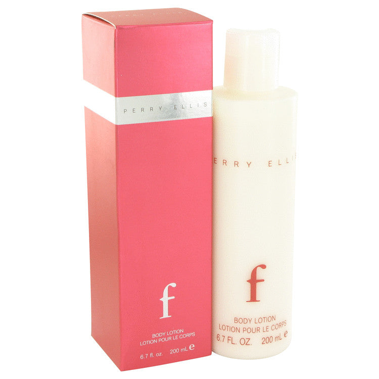 Perry Ellis F by Perry Ellis Body Lotion 6.7 oz for Women Default Title Beauty & Fragrance - Tophatter Daily Deals