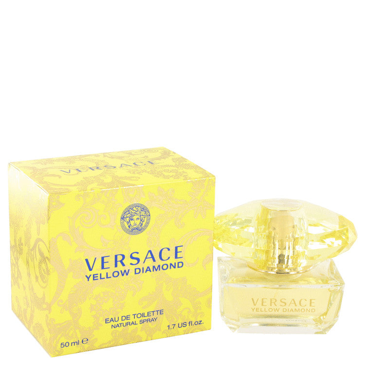 Versace Yellow Diamond by Versace Eau De Toilette Spray 1.7 oz for Women Default Title Beauty & Fragrance - Tophatter Daily Deals