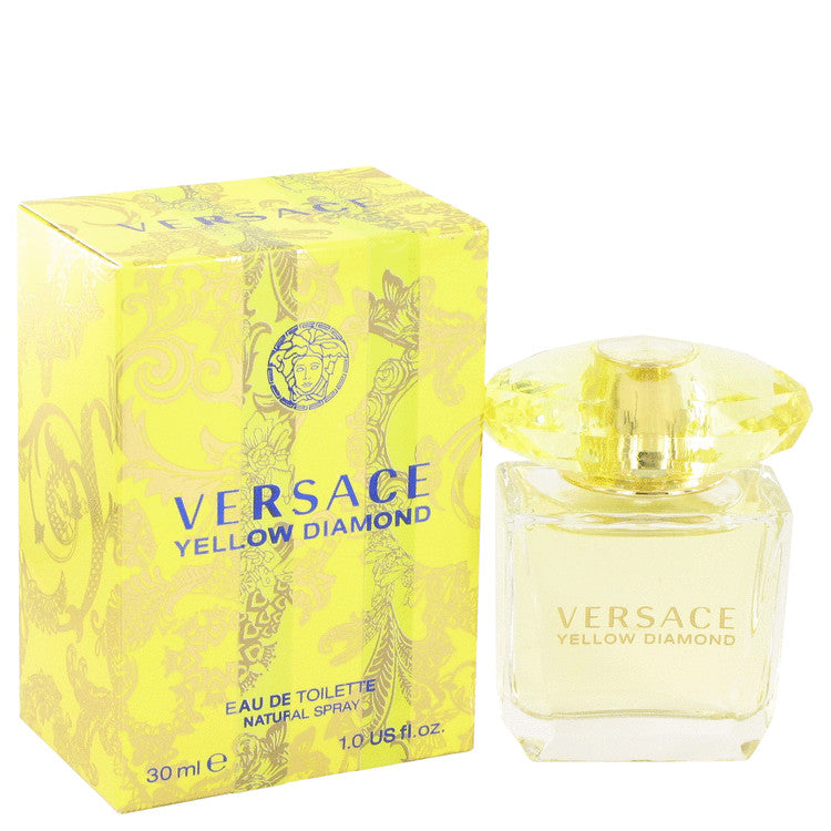 Versace Yellow Diamond by Versace Eau De Toilette Spray 1 oz for Women Default Title Beauty & Fragrance - Tophatter Daily Deals
