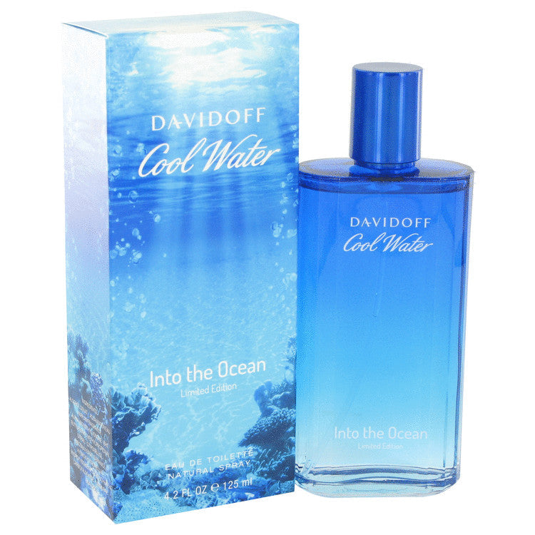 Cool Water Into The Ocean by Davidoff Eau De Toilette Spray 4.2 oz for Men Default Title Beauty & Fragrance - Tophatter Daily Deals