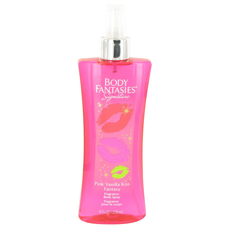 Body Fantasies Signature Pink Vanilla Kiss Fantasy by Parfums De Coeur Body Spray 8 oz for Women Default Title Beauty & Fragrance - Tophatter Daily Deals