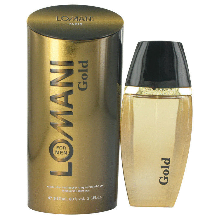 Lomani Gold by Lomani Eau De Toilette Spray 3.3 oz for Men Default Title Beauty & Fragrance - Tophatter Daily Deals