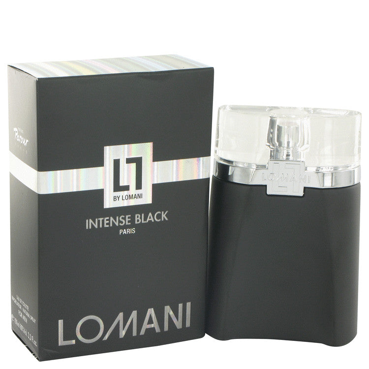 Lomani Intense Black by Lomani Eau De Toilette Spray 3.3 oz for Men Default Title Beauty & Fragrance - Tophatter Daily Deals