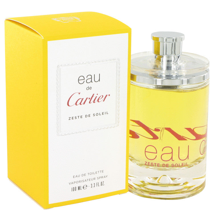 Eau De Cartier Zeste De Soleil by Cartier Eau De Toilette Spray (unisex) 3.3 oz for Women Default Title Beauty & Fragrance - Tophatter Daily Deals
