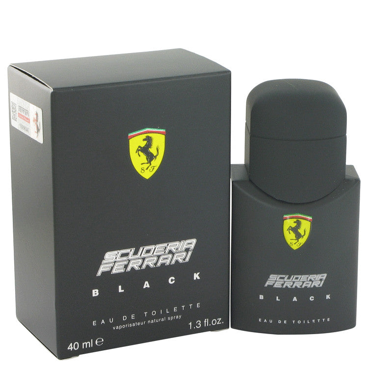 Ferrari Scuderia Black by Ferrari Eau DeToilette Spray 1.3 oz for Men Default Title Beauty & Fragrance - Tophatter Daily Deals