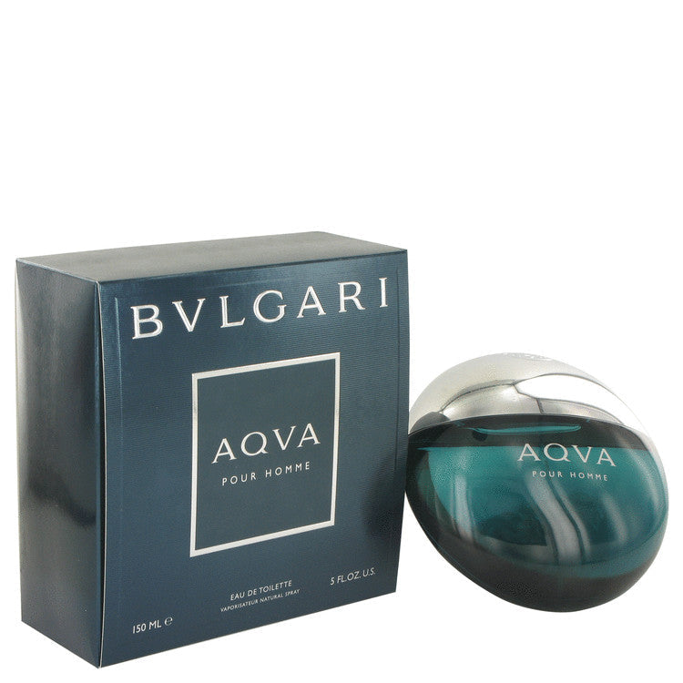 AQUA POUR HOMME by Bvlgari Eau De Toilette Spray 5 oz for Men Default Title Beauty & Fragrance - Tophatter Daily Deals