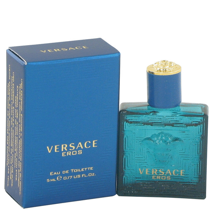 Versace Eros by Versace Mini EDT .16 oz for Men Default Title Beauty & Fragrance - Tophatter Daily Deals