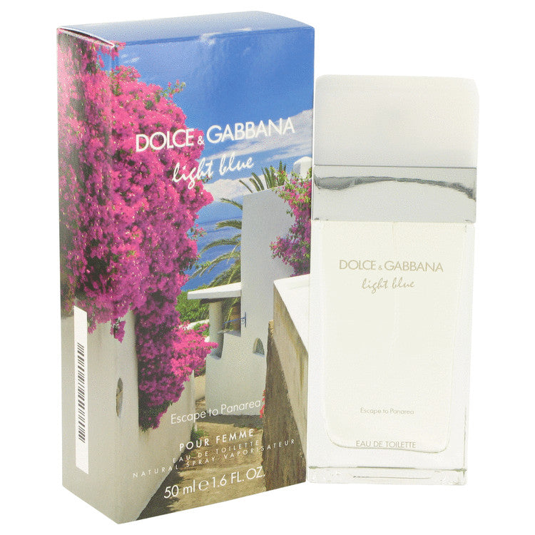 Light Blue Escape to Panarea by Dolce & Gabbana Eau De Toilette Spray 1.6 oz for Women Default Title Beauty & Fragrance - Tophatter Daily Deals