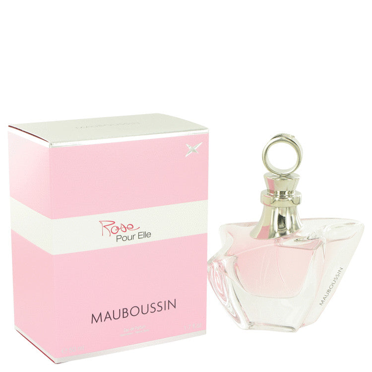 Mauboussin Rose Pour Elle by Mauboussin Eau De Parfum Spray 1.7 iz for Women Default Title Beauty & Fragrance - Tophatter Daily Deals
