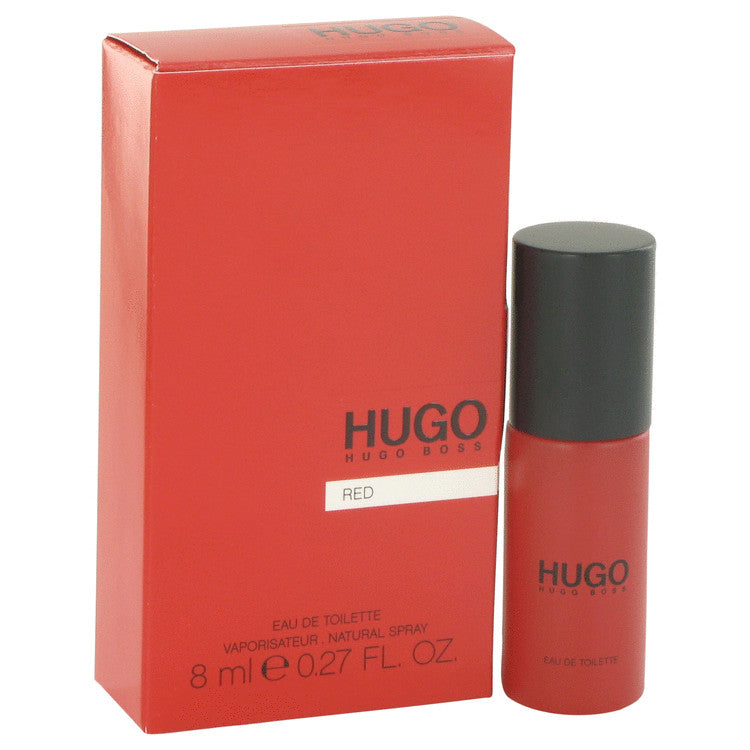 Hugo Red by Hugo Boss Eau De Toilette Spray .27 oz for Men Default Title Beauty & Fragrance - Tophatter Daily Deals