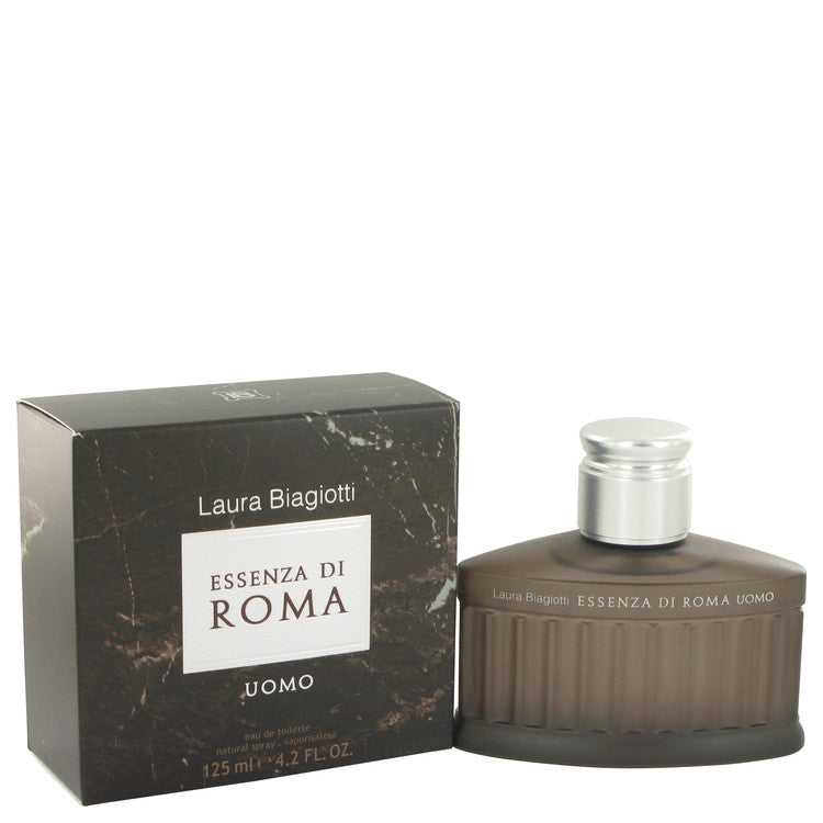Essenza Di Roma Uomo by Laura Biagiotti Eau De Toilette Spray 4.2 oz for Men Default Title Beauty & Fragrance - Tophatter Daily Deals