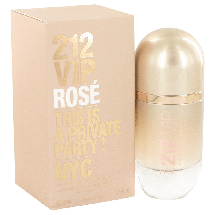 212 VIP Rose by Carolina Herrera Eau De Parfum Spray 1.7 oz for Women Default Title Beauty & Fragrance - Tophatter Daily Deals