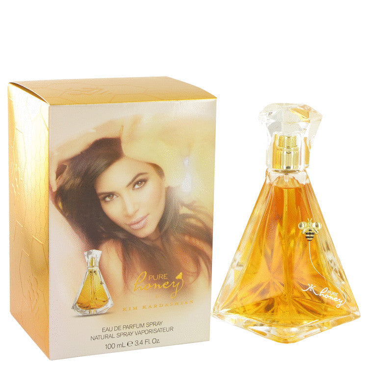 Kim Kardashian Pure Honey by Kim Kardashian Eau De Parfum Spray 3.4 oz for Women Default Title Beauty & Fragrance - Tophatter Daily Deals