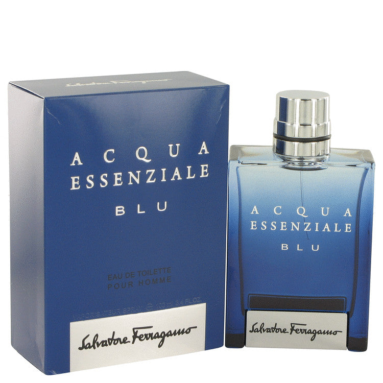 Acqua Essenziale Blu by Salvatore Ferragamo Eau De Toilette Spray 3.4 oz for Men Default Title Beauty & Fragrance - Tophatter Daily Deals