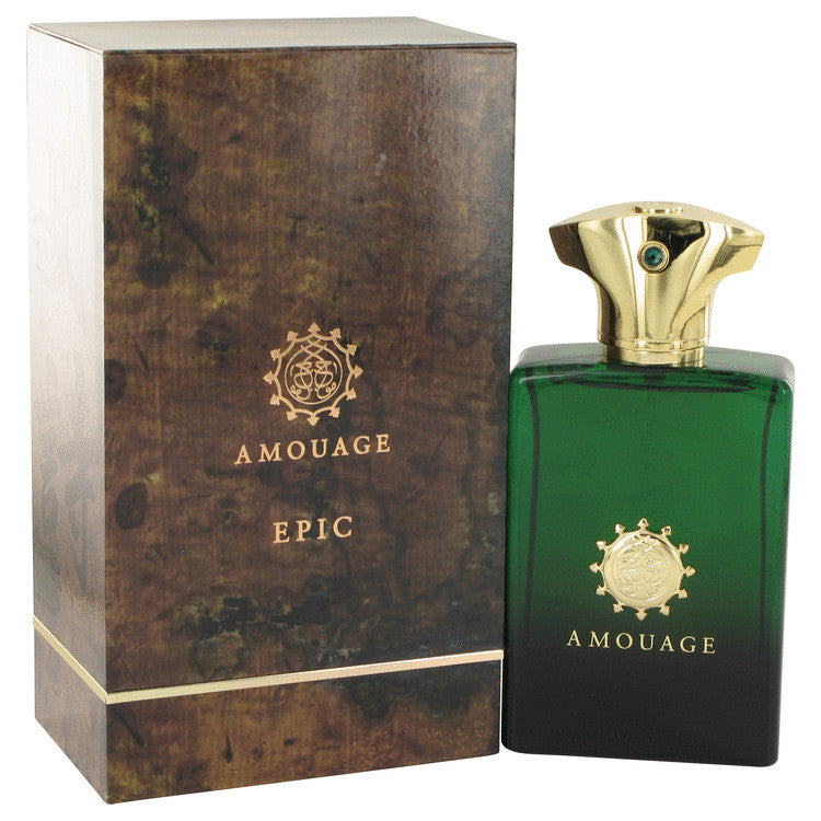 Amouage Epic by Amouage Eau De Parfum Spray 3.4 oz for Men Default Title Beauty & Fragrance - Tophatter Daily Deals