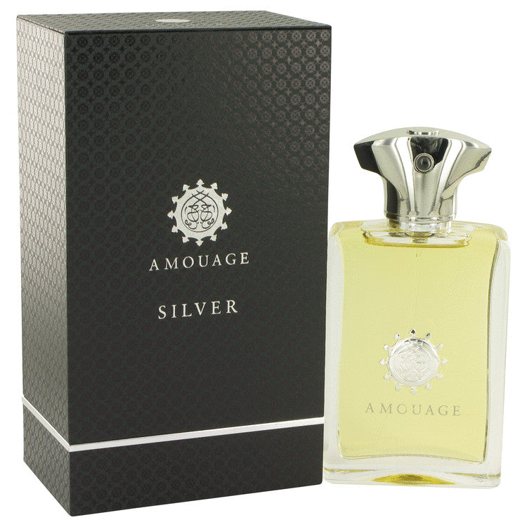 Amouage Silver by Amouage Eau De Parfum Spray 3.4 oz for Men Default Title Beauty & Fragrance - Tophatter Daily Deals