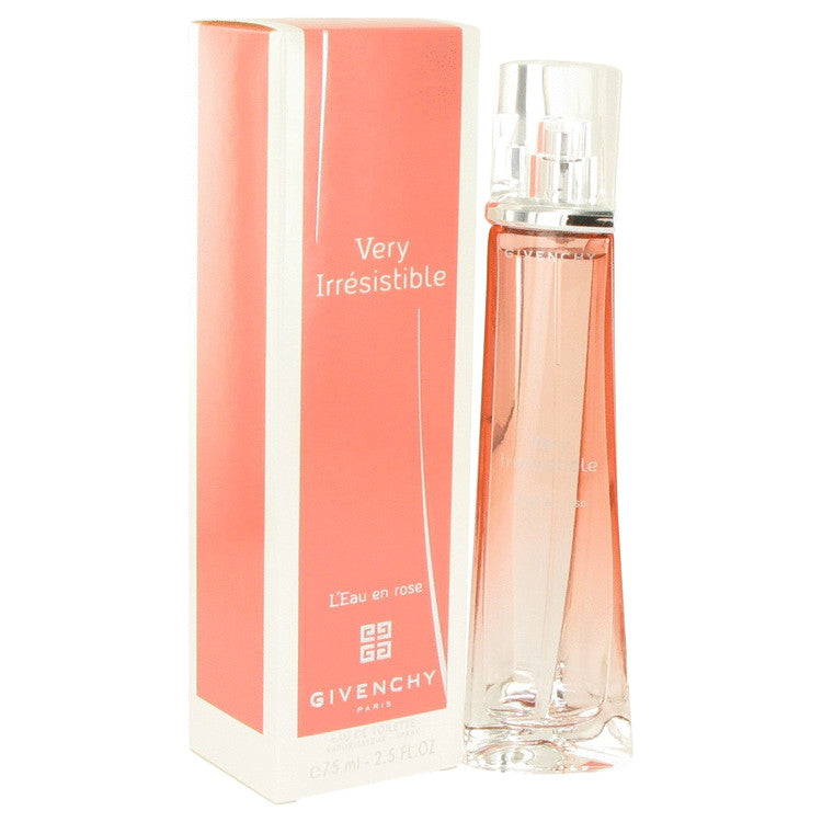 Very Irresistible L'eau En Rose by Givenchy Eau De Toilette Spray 2.5 oz for Women Default Title Beauty & Fragrance - Tophatter Daily Deals