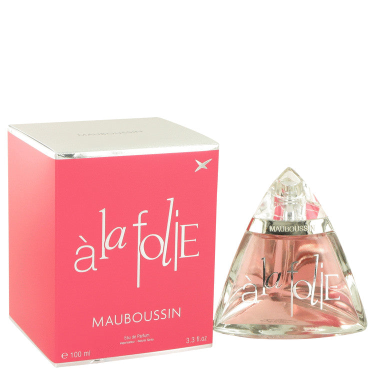 Mauboussin A La Folie by Mauboussin Eau De Parfum Spray 3.3 oz for Women Default Title Beauty & Fragrance - Tophatter Daily Deals