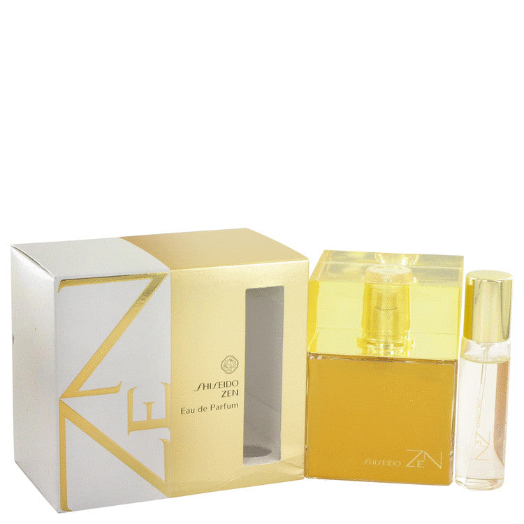 Zen by Shiseido Eau De Parfum Spray with .5 oz Mini EDP Spray 3.4 oz for Women Default Title Beauty & Fragrance - Tophatter Daily Deals