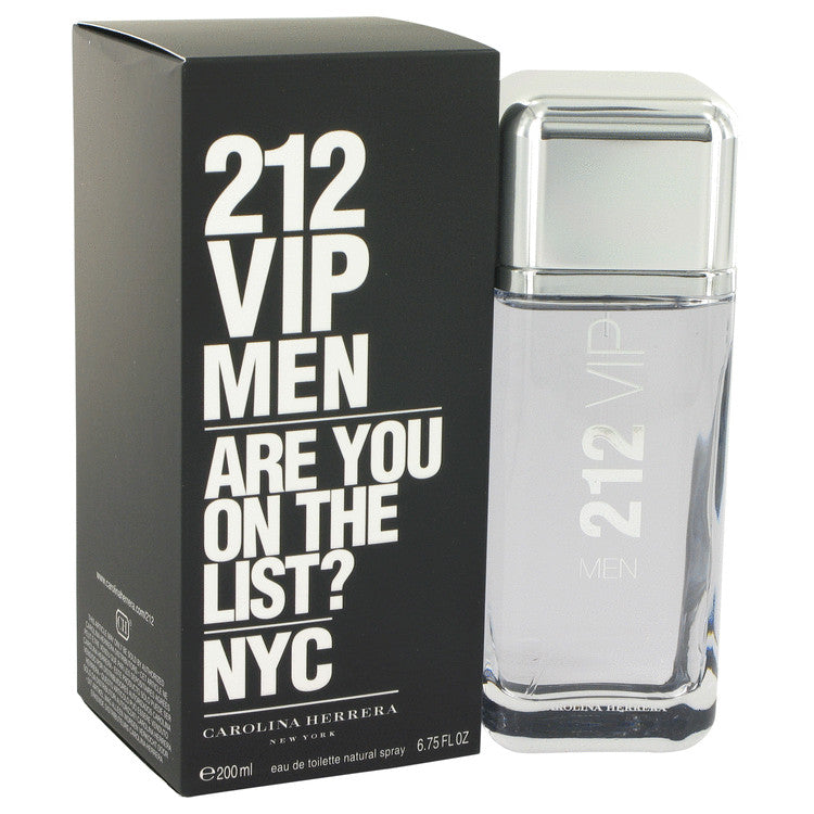 212 Vip by Carolina Herrera Eau De Toilette Spray 6.7 oz for Men Default Title Beauty & Fragrance - Tophatter Daily Deals