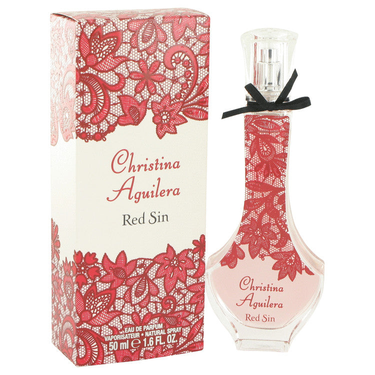 Christina Aguilera Red Sin by Christina Aguilera Eau De Parfum Spray 1.7 oz for Women Default Title Beauty & Fragrance - Tophatter Daily Deals