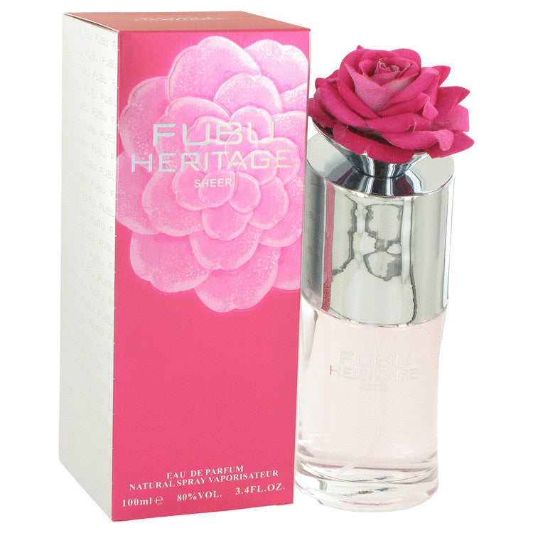 Fubu Heritage Sheer by Fubu Eau De Parfum Spray 3.4 oz for Women Default Title Beauty & Fragrance - Tophatter Daily Deals