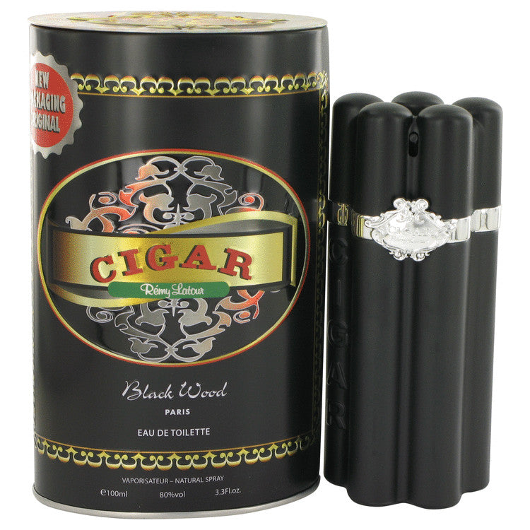 Cigar Black Wood by Remy Latour Eau De Toilette Spray 3.3 oz for Men Default Title Beauty & Fragrance - Tophatter Daily Deals