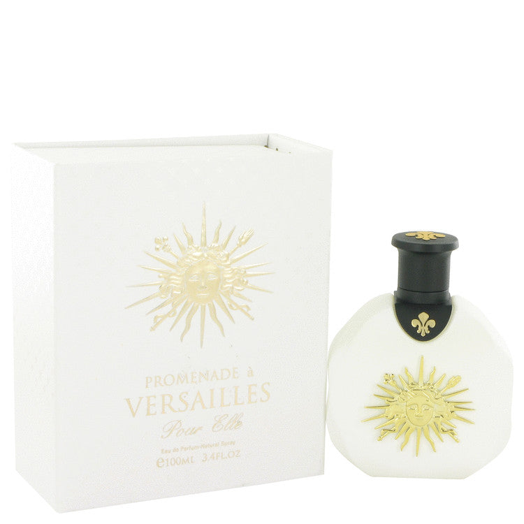Promenade a Versailles Pour Elle by Parfums Du Chateau De Versailles Eau De Parfum Spray 3.4 oz for Women Default Title Beauty & Fragrance - Tophatter Daily Deals