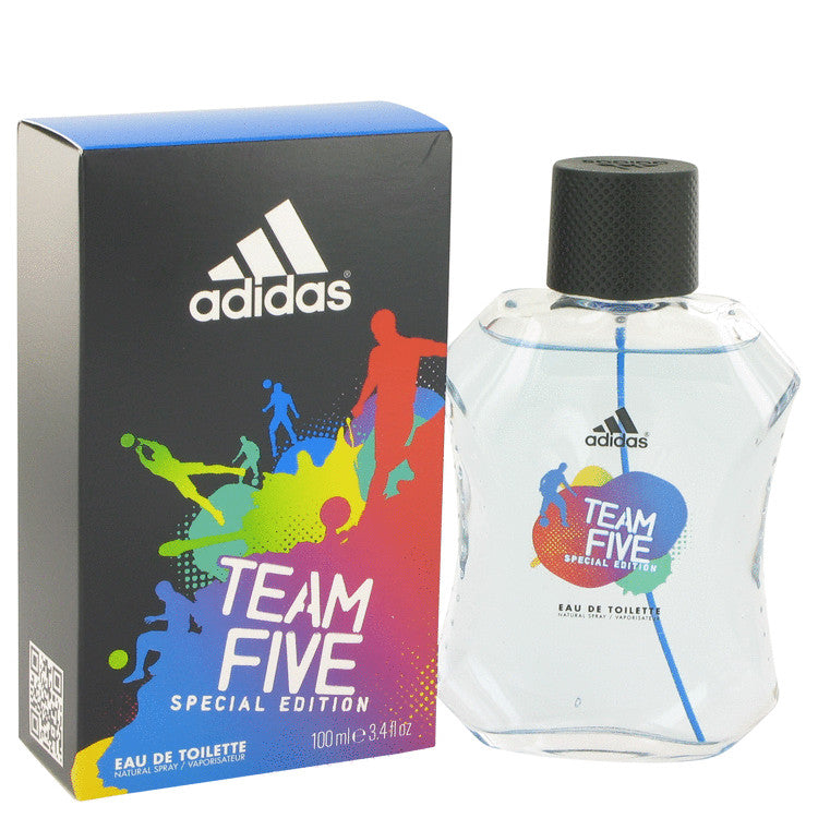 Adidas Team Five by Adidas Eau De Toilette Spray 3.4 oz for Men Default Title Beauty & Fragrance - Tophatter Daily Deals